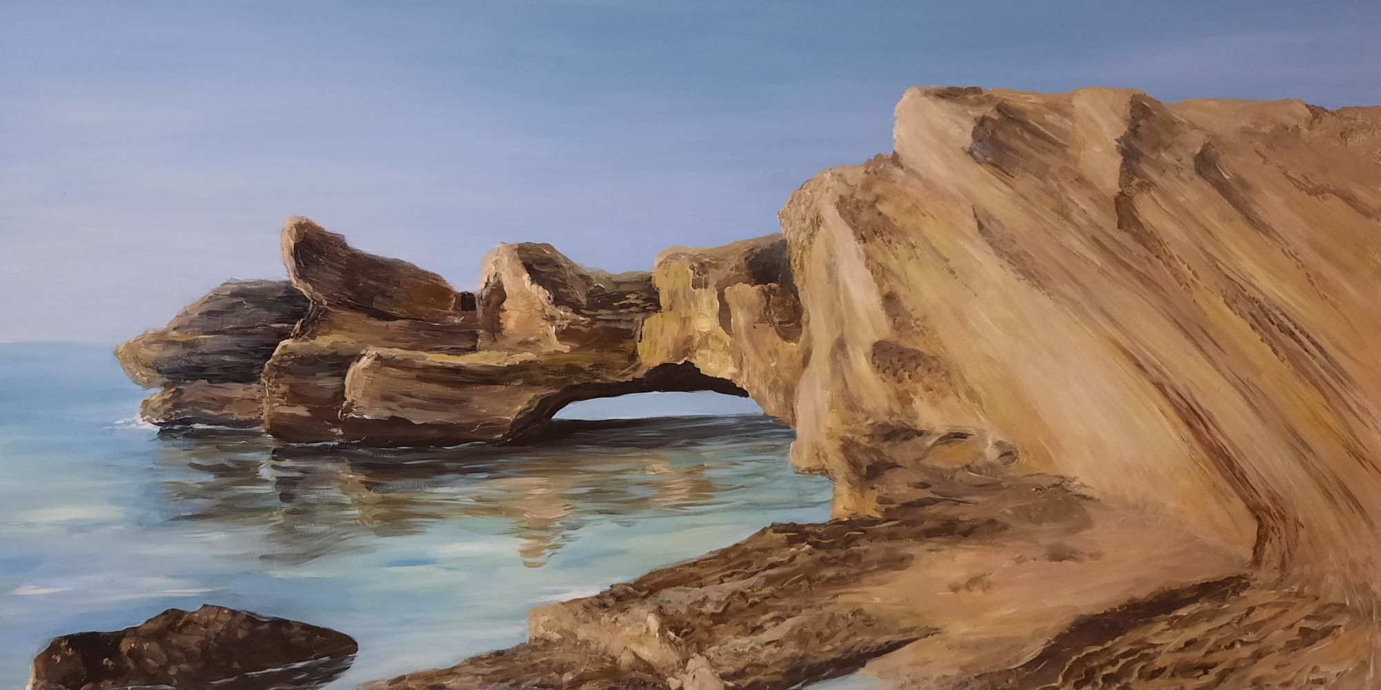 israel sea painting